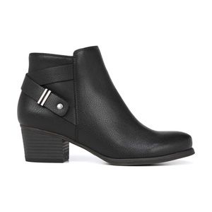 Soul Calm Natural Soul Black Ankle Bootie